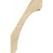 Ekena Millwork 4"W x 12"D x 20"H Legacy Rough Sawn Knee Brace, Douglas Fir BRC04X12X20LEC00RDF - alternate 3